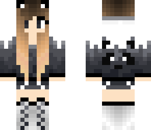 music panda girl