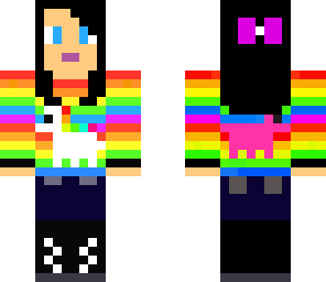 rainbow girl