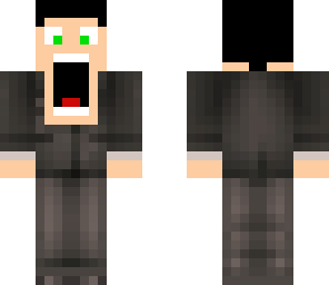yelling man in tux
