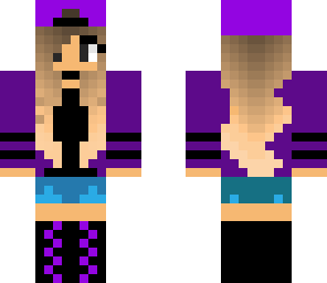 purple gangster cutie