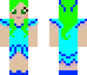 blue and green supergirlygamer
