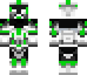 The Green Clone trooper | Minecraft Skin