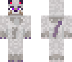 purple eyed wolf