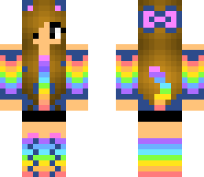 rainbow girl