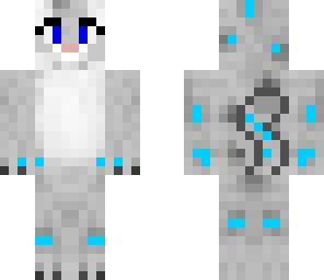 blue snow leopard