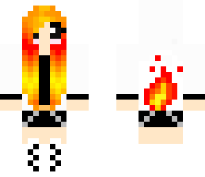 evil fire girl