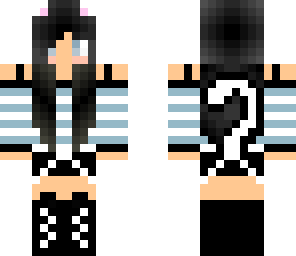 black white kitty