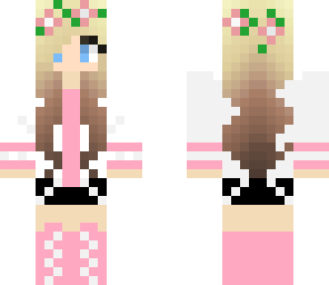 girl pink happy