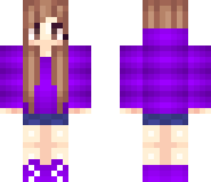 purple girl