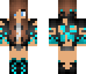torn neon blue