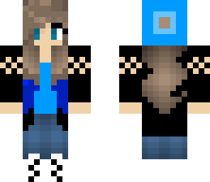 blue french girl