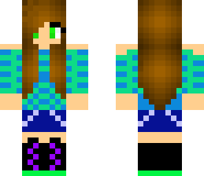 neonish girl