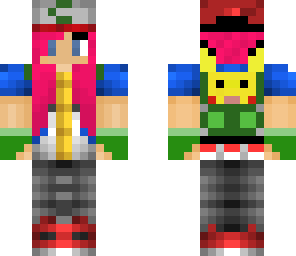me as ash ketchum