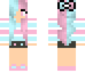 updated but not shaded cotton candy girl