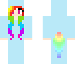 rainbow dash girl