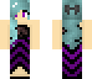 blue hair girl