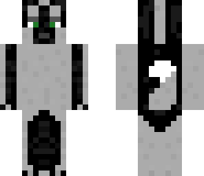 black and gray wolf