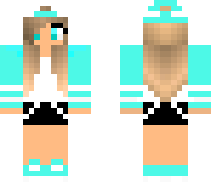 cute blue tomboy