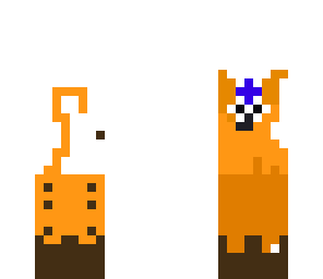 orange cat with brown paws