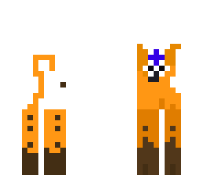 orange cat with brown paws