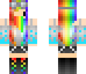rainbow skin