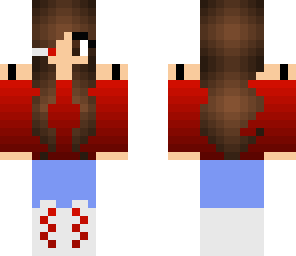 red gamer girl