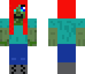 10 likes plz cute female zombie