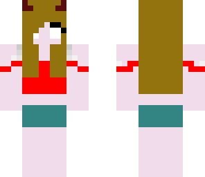i fixed herobrine demon girl on holiday