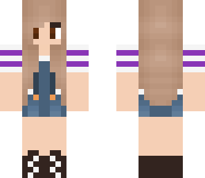 purple overall