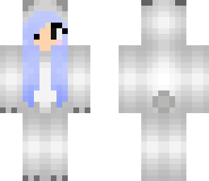 polar bear onesie hd hair