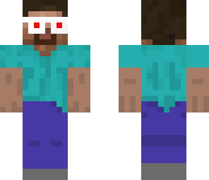 herobrine with doom glasses