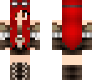 steampunk redhead