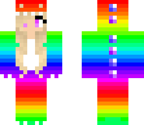 cute rainbow girl