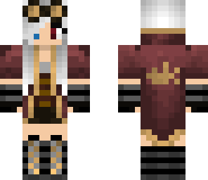 steampunk style girl