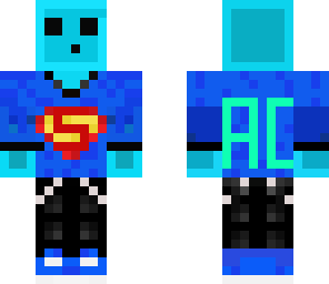 blue superman slime with ac