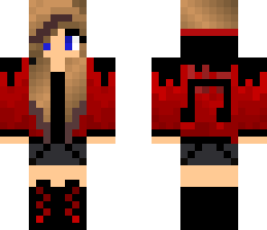 red music girl