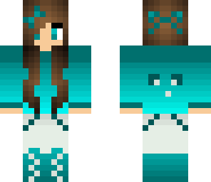 blue slime girl