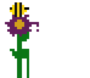 bee on flower