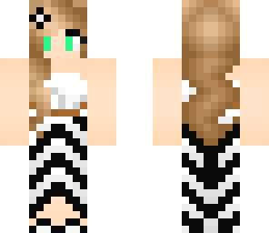 black zig zag girl