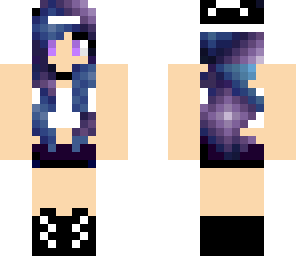 galaxy goth girl