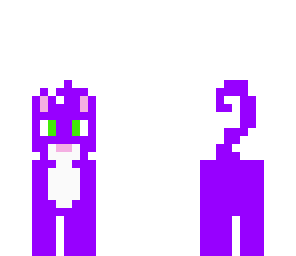 purple cat