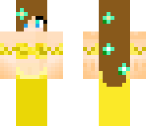 plain yellow mermaid