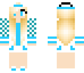 edit of blue tomboy girl