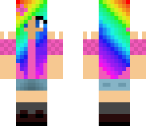 rainbow girl edit for thelonelyone99