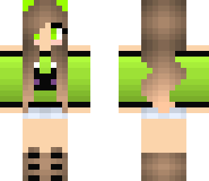 green and black bunny edit
