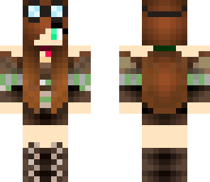 elven herobrine girl