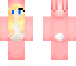 cute pink bunny
