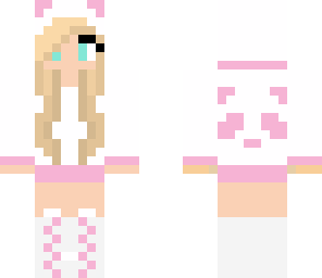 pink panda girl