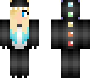 blonde dino girl