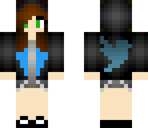 blue bird girl